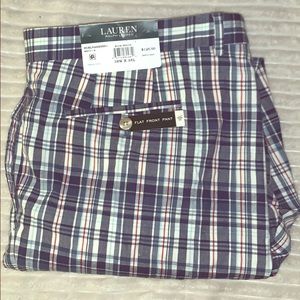 Men’s Polo Plaid Pants NWT Brand New